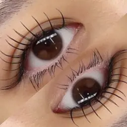 【エクパー】LEDフラットラッシュ100本×パーマ