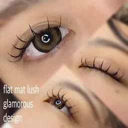 【存在感抜群!!!】ﾌﾗｯﾄﾏｯﾄﾗｯｼｭ上まつ毛160本まで🧸❤️‍🔥