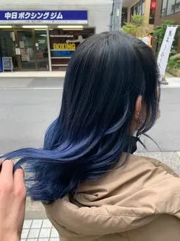 🌙裾ブリーチ➕カラー➕BYKARTE 5stepトリートメント🫧