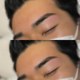 【メンズ】眉毛ワックス（間引き付き）