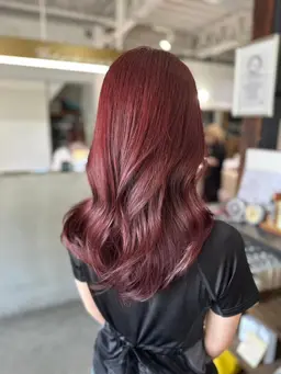 営業後モデルクーポン ブリーチなしダブルカラーモデル