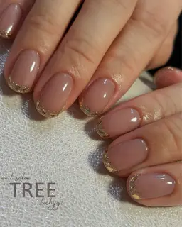 【オフあり】ガラスフレンチ💍ブライダルネイルにも🤍カラー200種以上/パラジェル(+550円)変更可