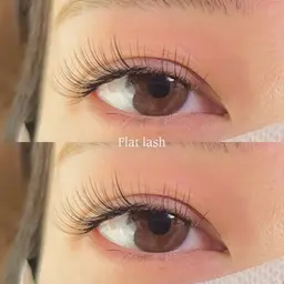 【技術向上の為、モニター価格】フラットラッシュ　80本※目元のお写真可能な方、リペア不可。