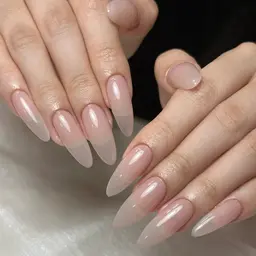 【バント】長さだしオフあり💚ワンカラーorラメパーツ2個付き