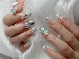 💅　大満足3時間パーツつけ放題.画像持ち込みok『当店オフ込み』