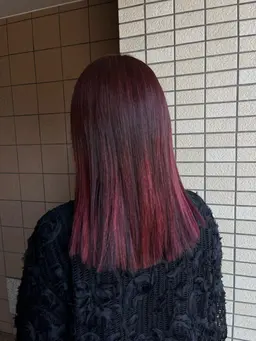 ブリーチなしWカラー