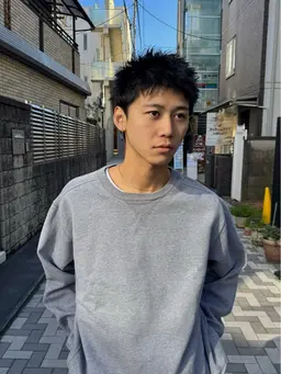 デビュー前限定メンズカット