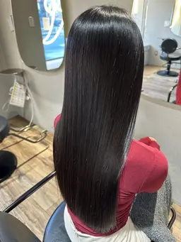 メンテナンスカット➕艶髪髪質改善ストレート