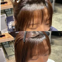 リピート様限定❕【"＊ ポイント縮毛矯正 ＊"】前髪+顔まわり💫