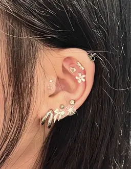 ✨推し活女子に人気✨キラッと可愛い耳つぼジュエリー💎体の内側からキレイに🎀《1粒380円〜》