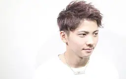 メンズカット✂︎＋シングル✨艶カラー✨