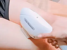 足脱毛(練習モデル)