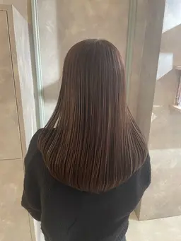 《髪質・ダメージが気になる方》 カット+ケアカラー+AujuaTR【50%off】13,500→7,250