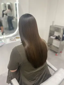 「本物のダメージレス✨️」高濃度水素ケア弱酸性縮毛矯正🩵