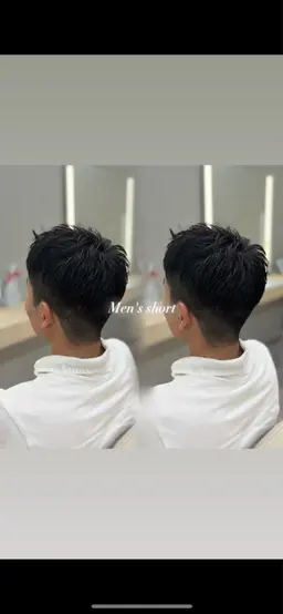 メンズカット+ツイストパーマ👦🏻🤍⋆͛