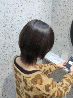 [メンズ限定]地毛風ストレート+メンテナンスカット(曲がる縮毛矯正)