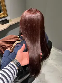 潤髪カラー+トリートメント