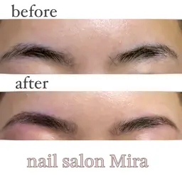 【美眉デザイン】眉毛WAX脱毛＋間引き付き