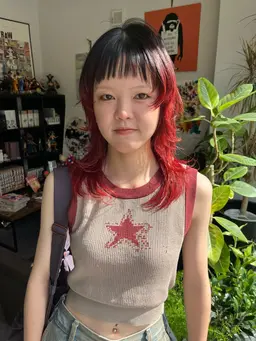 1月限定カット+ダブルカラー19800円→13900円+トリートメント無料