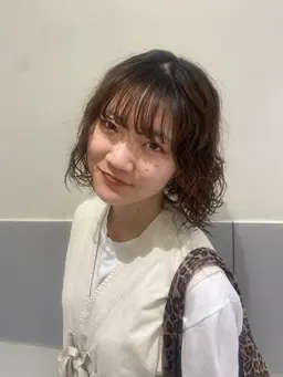 ボブカット➕パーマ