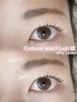 【ミニモ学割】まつげパーマ&眉wax脱毛