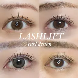 【ミニモ限定🌺】選べるデザインまつげパーマ🎧🎀🐈‍⬛