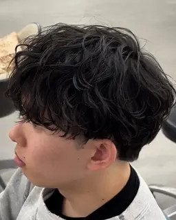 メンズカット+スパイラルパーマorシャドウパーマ