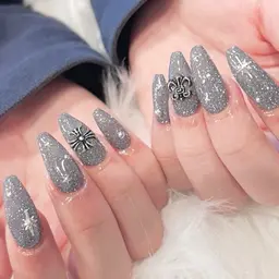 《10本スカルプ長さだし》(初回オフ無料♪)シンプルコース🌼お好きなパーツ2つ*