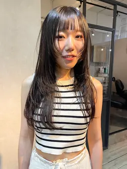 🌷︴人気No.2︴🌷小顔cut + はちみつトリートメント