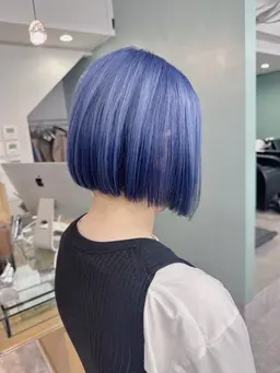 ケアカラー+3stepトリートメント