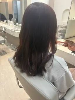 平日19:00~限定❣️全頭ワンカラー+コテ巻きorストレートスタイリング𓂃🫧‪