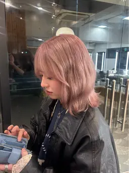 【💎ブリーチコース✨】ケアブリーチ+オンカラー+前髪カット+TR¥12000~🌈◎当日予約大歓迎🙆🏻♀️