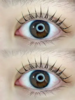 「根元から立ち上げ」まつげパーマ✨️