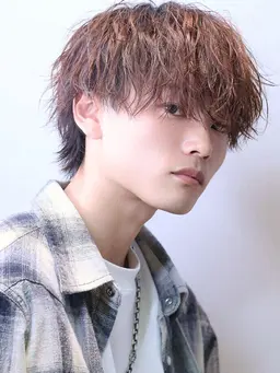 カット＋パーマ＋2stepトリートメント眉カット付き