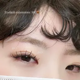 フラットラッシュ　１４０本