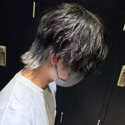 メンズウルフカット+トリートメント（owl心斎橋初めてご利用の方限定）