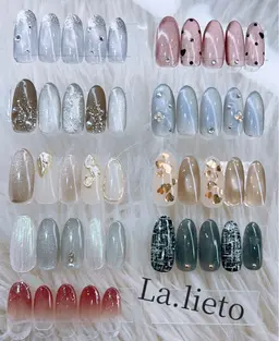 フィルイン専門店💅🖤💛🤎アートコース🧡🩵💜