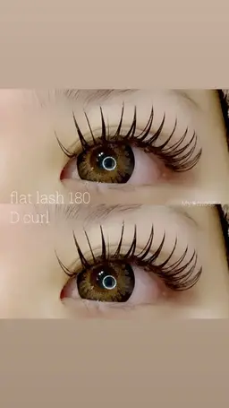 保ち抜群‼︎🍃ダブルフラットラッシュ100束🍃【マツエク】オフ＆コート込