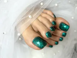フットネイル👣ラメ