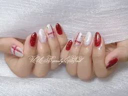 年末限定価格【Hand ★初回ソフトジェルオフ無料】 60分つけ放題7480→6980(持ち込みデザインOK)