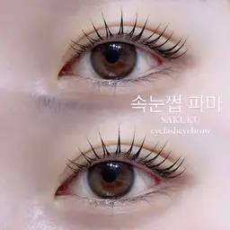 ✨ご新規様限定人気No.1✨🎀韓国束間まつ毛パーマ(内部補修トリートメント付き)✨ 通常価格から40%off✨