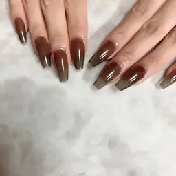 hand🫧 チップ長さだし10本 +ワンカラー