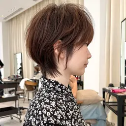 【前髪ストレート+ふんわりショートカット🎀】前髪の癖を無くして朝らくショート✨17,600円▷▶10,000円(税込)