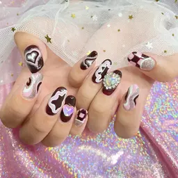 【おまかせネイル】POP🧸個性派ハンドネイル💅✨カラフルおまかせデザイン🎀