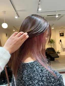 【平日18:00​〜​限定🌃⟡.·】インナーカラー🐈🎀