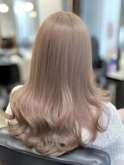 ブリーチなしWカラー➕髪質改善トリートメント（口コミ限定！ケアプロ超音波アイロン付き）