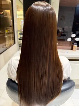 ブリーチなしダブルカラー+内部処理トリートメント