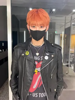 メンズカット+ブリーチカラー✨