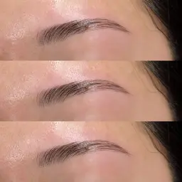 メンズ美眉スタイリング（wax + メイク込み）