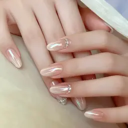 初回オフ無料🎶チップ長さだし💅ミラーネイル